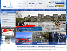 Tablet Screenshot of nevsailwatersports.ie